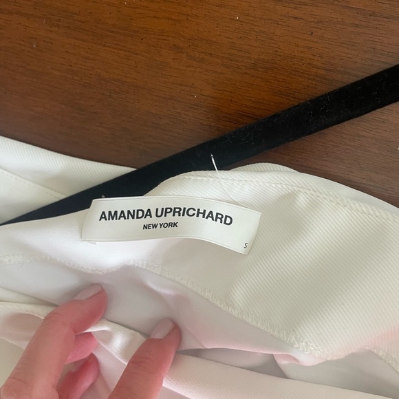 Amanda uprichard white one shoulder top - Picture 3 of 3